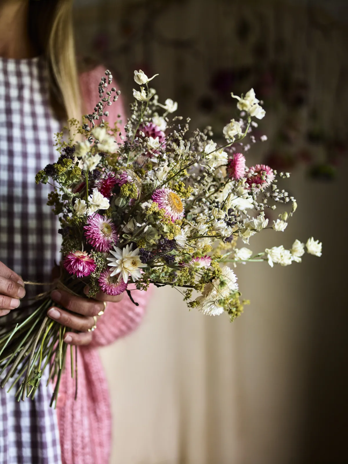 Dried flower bouquet from Bex Partridge