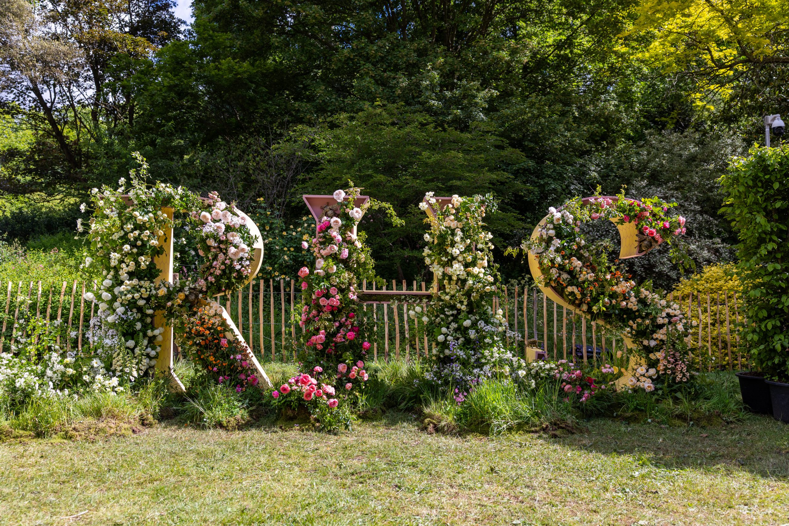 RHS Chelsea Flower Show letters