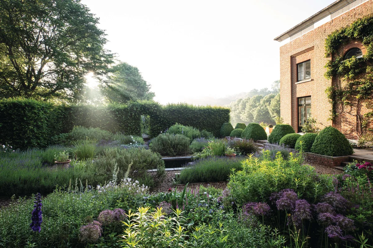 Bella Stuart-Smith's garden design around her house in Hertfordshire