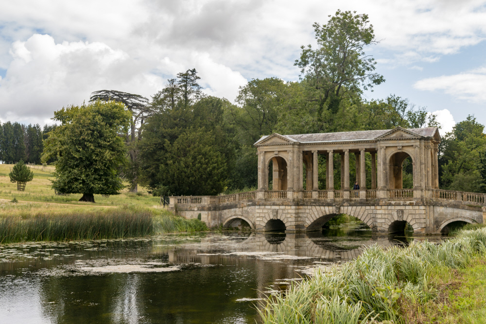 The Palladian Bridge at Stowe, Buckinghamshire