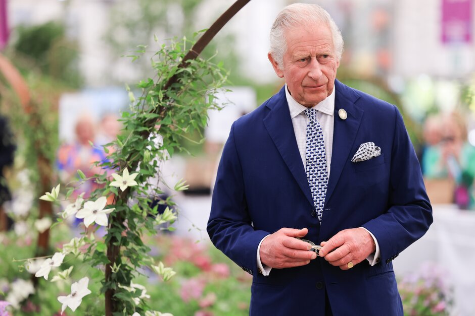 King Charles III visits The Chelsea Flower Show 2023.