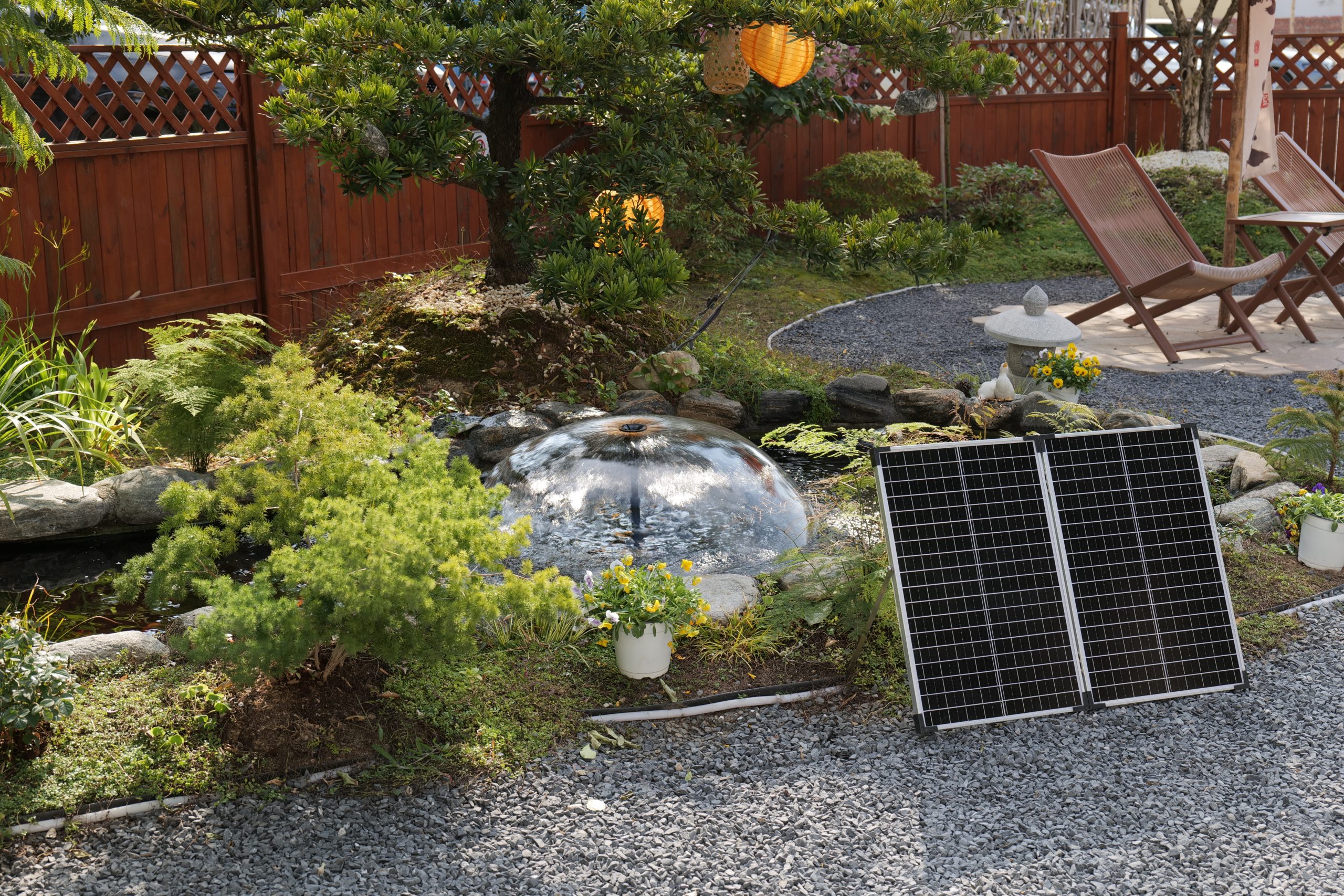 Solar Fountain