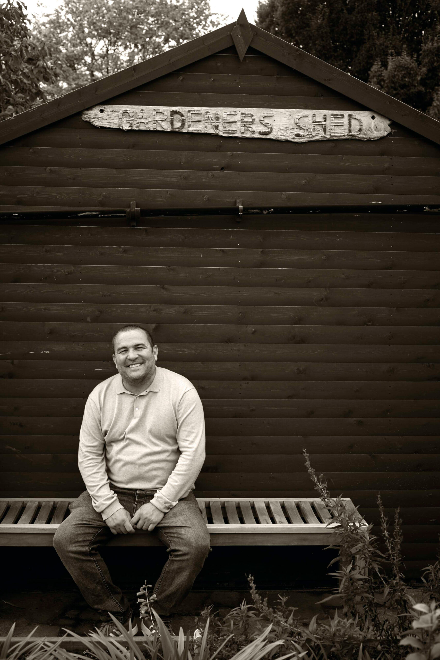 Chris Collins, head of horticulture at Garden Organic. ©&nbsp;Charlie Hopkinson