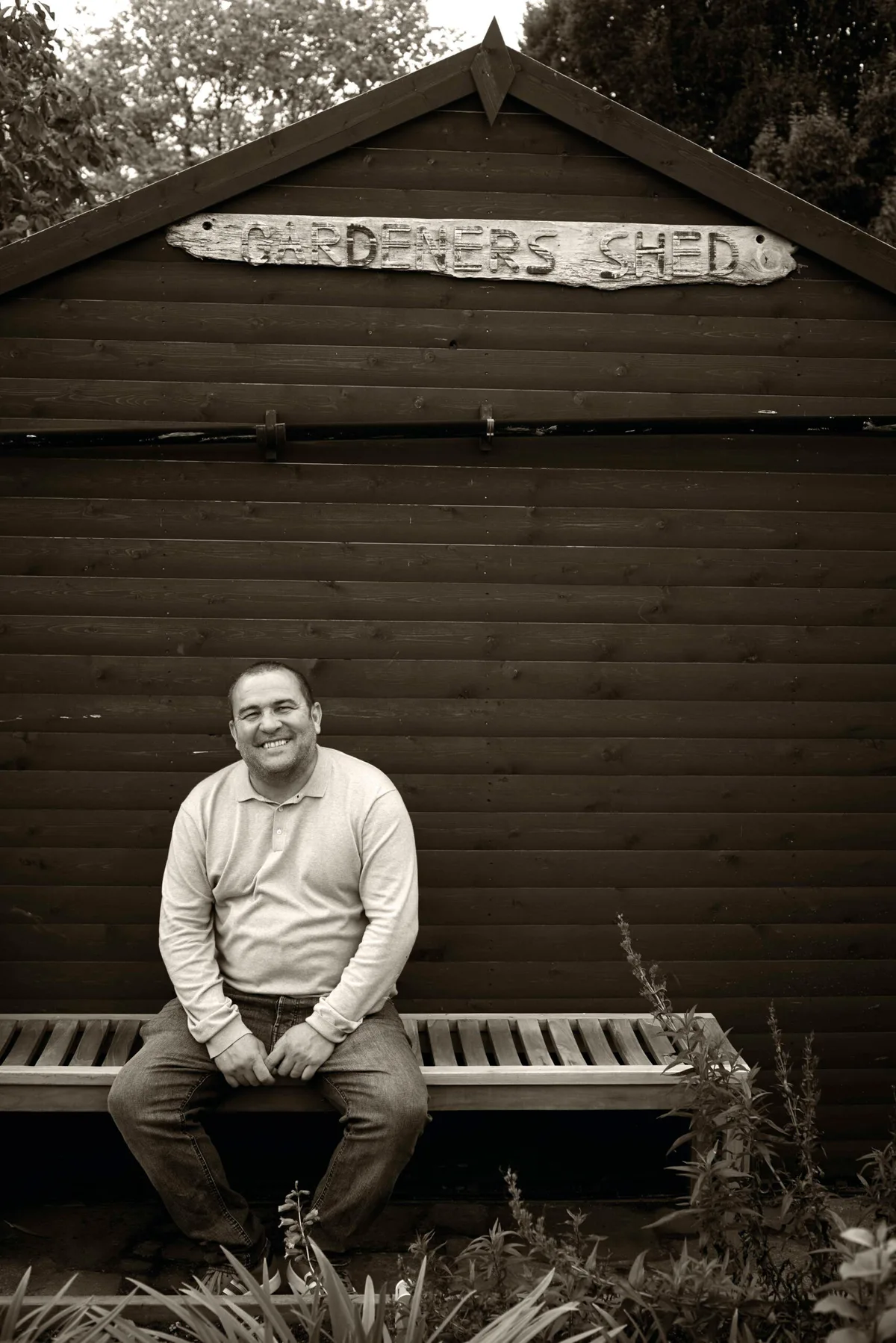 Chris Collins, head of horticulture at Garden Organic. ©&nbsp;Charlie Hopkinson