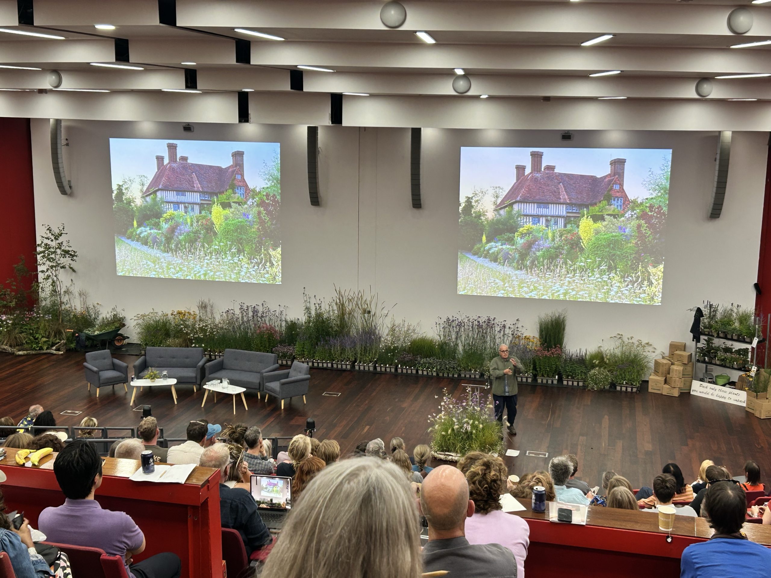 Fergus Garrett from Great Dixter at the Beth Chatto Symposium 2026