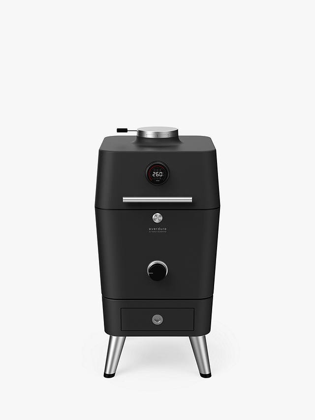 Black outdoor oven