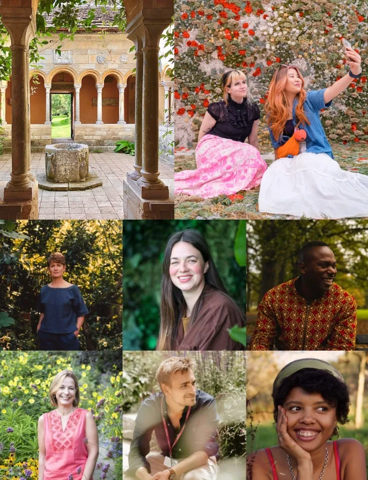 A composite of images to do with fun summer events