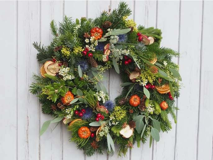 Hope wreath making kit from The Flower Boutique