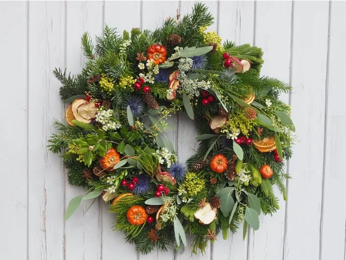 Hope wreath making kit from The Flower Boutique